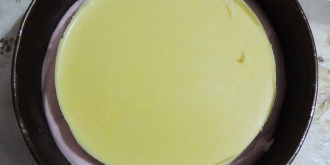 Рецепт клюквенного торта-мусса с миндальным пралине праздничный