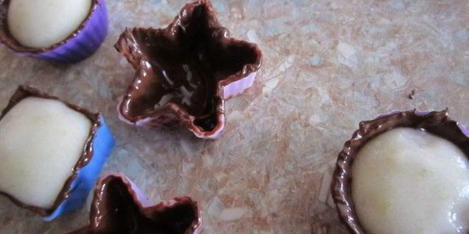 Рецепт конфет с грушово-мятным муссом