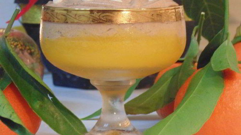 Как приготовить мандариновое желе с шоколадным муссом