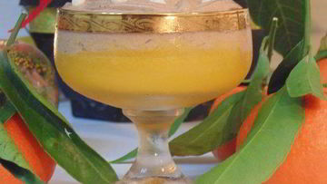 Рецепт Мандаринового желе с шоколадным муссом