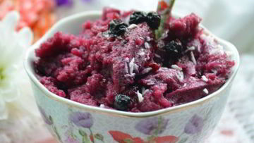 Рецепт Мусса из черники