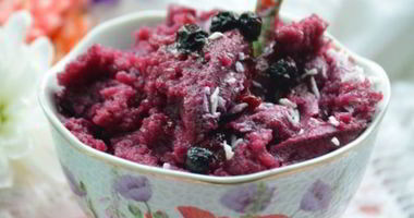 Рецепт Мусса из черники