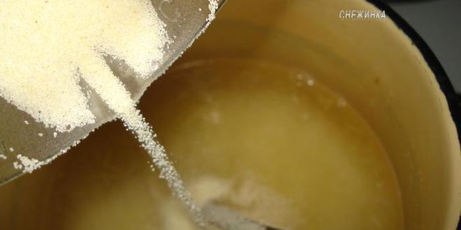 Рецепт мусса лимонного