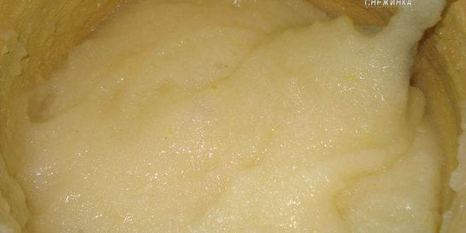 Рецепт мусса лимонного