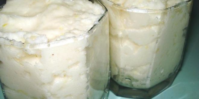 Рецепт мусса лимонного