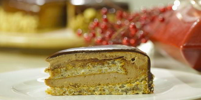 Рецепт рождественского торта-мусса ферреро