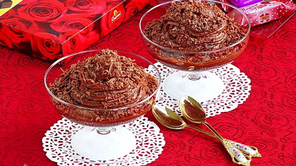 Как приготовить шоколадно-молочный мусс