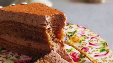 Рецепт Шоколадна-муссового торт