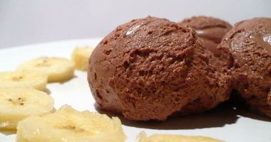 Рецепт Шоколадного мусса на йогурте с бананами