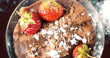 Рецепт Шоколадного мусса со сливками