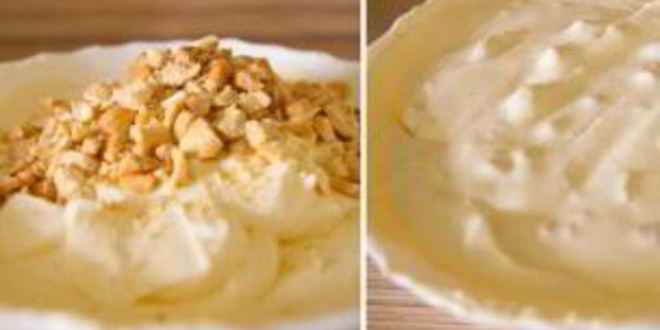 Рецепт сливочно-творожного мусс