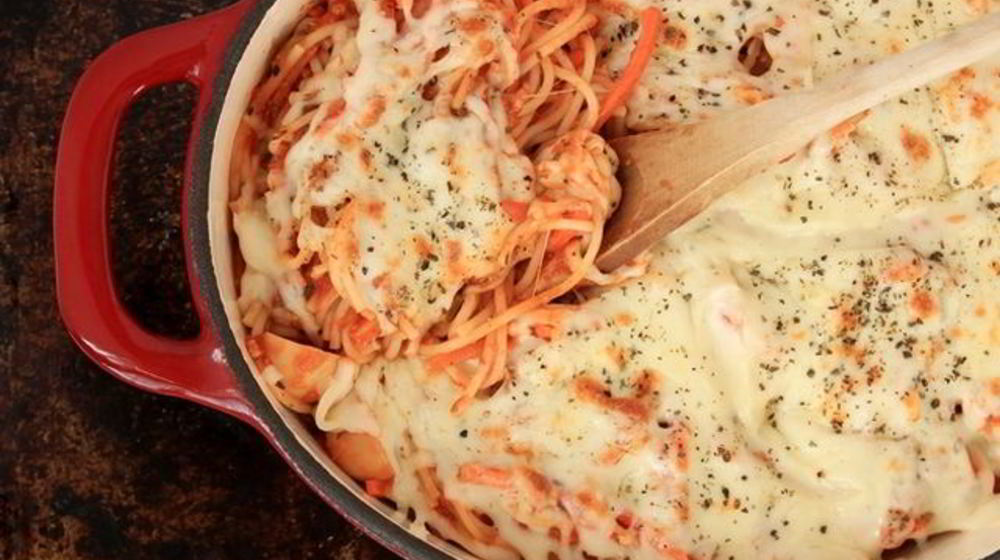 Как приготовить спагетти муссолини