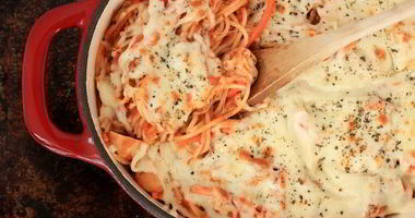 Рецепт Спагетти муссолини