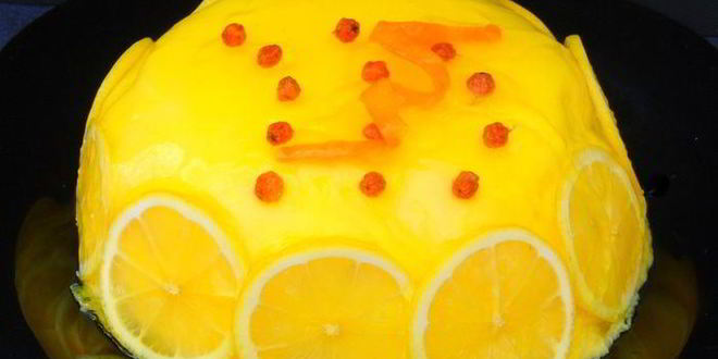 Рецепт торта-мусса лимонного тирамису