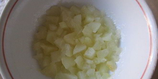 Рецепт творожного десерта с яблочным муссом