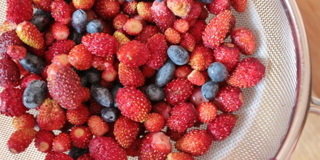 Рецепт творожного мусса с ягодами и злаками