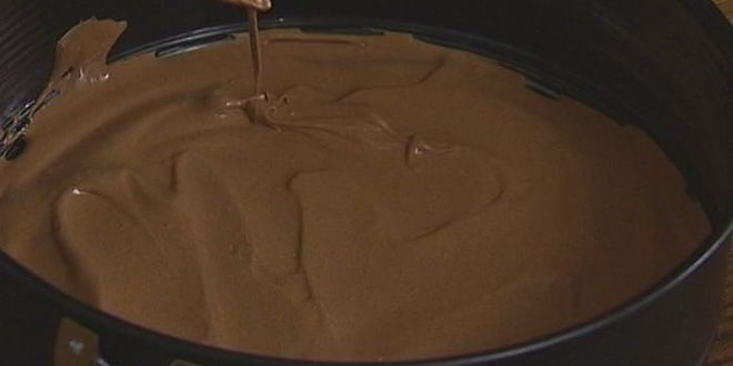 Рецепт замороженного шоколадного торта-мусса