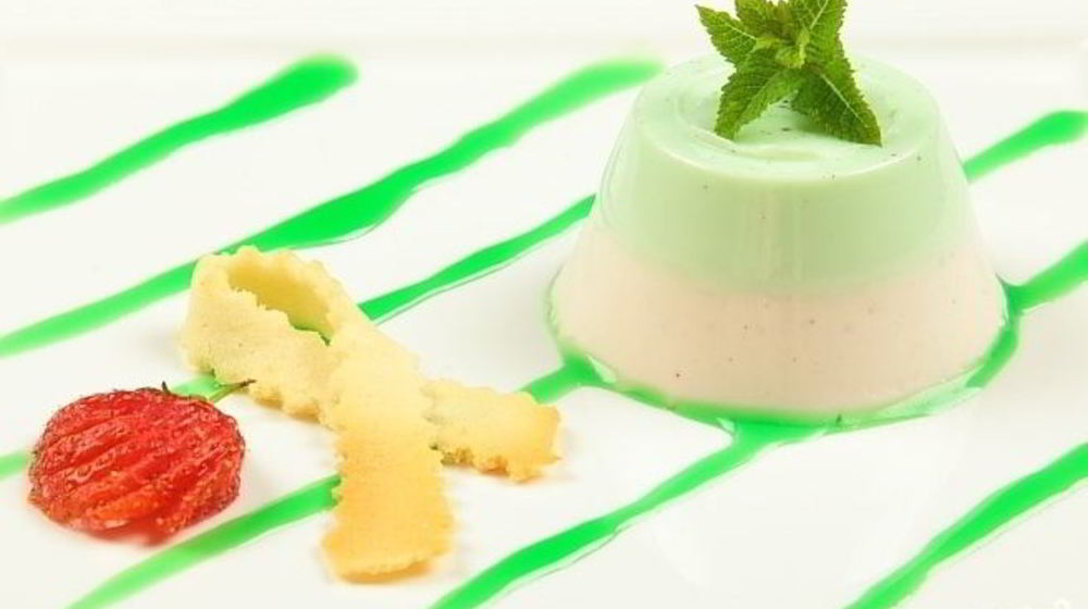 Как приготовить мятную панну котта