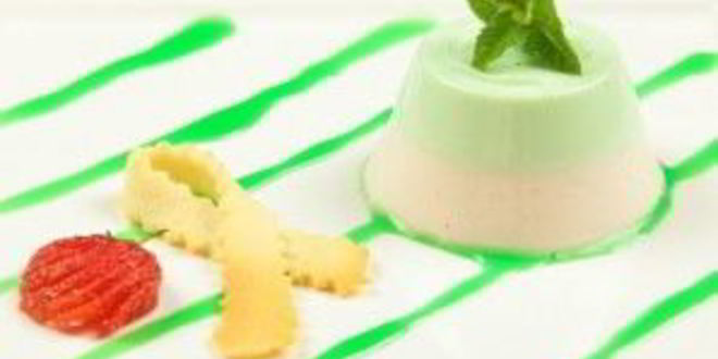 Рецепт мятной панны котта