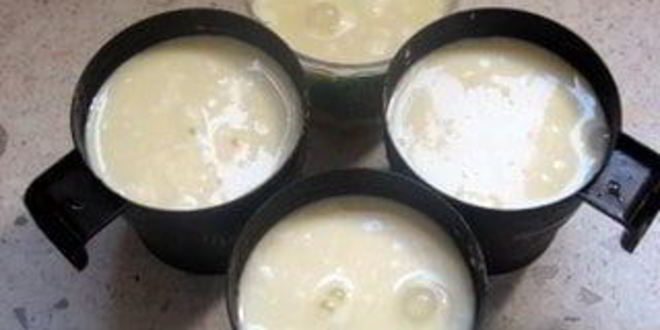 Рецепт панны котта с яичным ликером