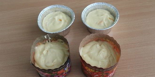 Рецепт апельсинового бездрожжевого кулича