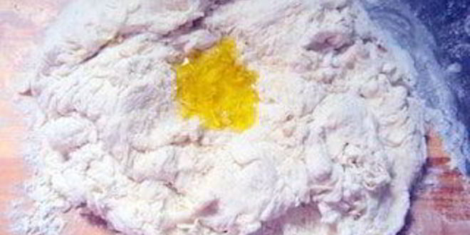 Рецепт итальянской пасхальной косы с начинкой