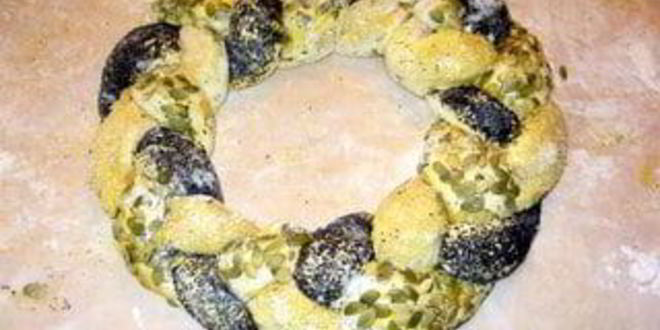 Рецепт итальянской пасхальной косы с начинкой