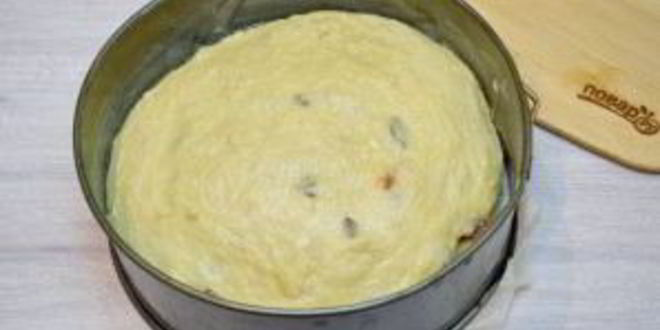 Рецепт кулича быстрого