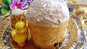 Рецепт Кулича на сливках