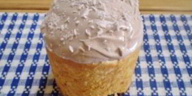 Рецепт кулича на сливках