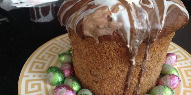 Рецепт кулича пасхального шоколадного
