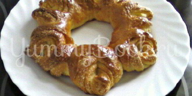 Рецепт кулича венок