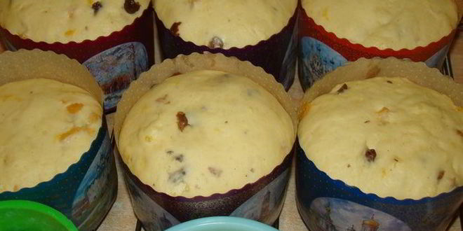 Рецепт кулича воздушного на желтках