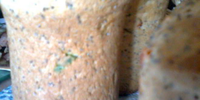 Рецепт макового кулича с шафраном