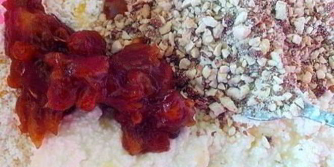 Рецепт медовой пасхи с лимонными финиками