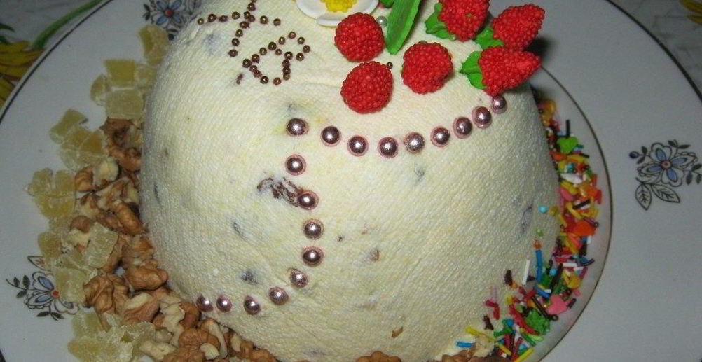 Рецепт конфеты пасха