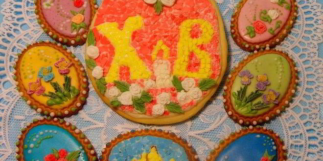 Рецепт пасхальной мозаики