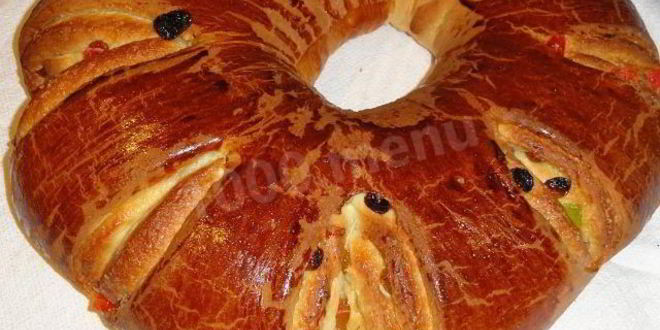 Рецепт пасхального венка цветок