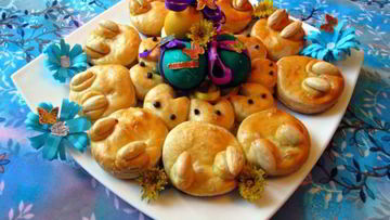 Рецепт Пасхального заячьего хоровода