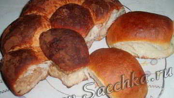 Рецепт Пасхальных булочек с повидлом