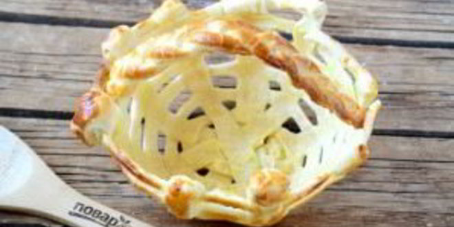 Рецепт съедобной корзинки для пасхальных яиц