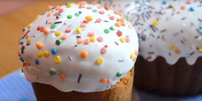 Рецепт желатиновой глазури для куличей