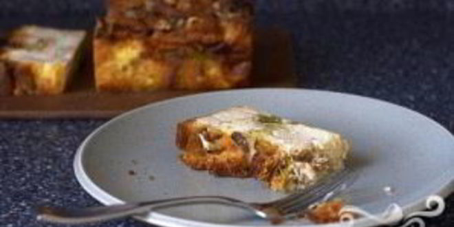 Рецепт пудинга из лука и хлеба