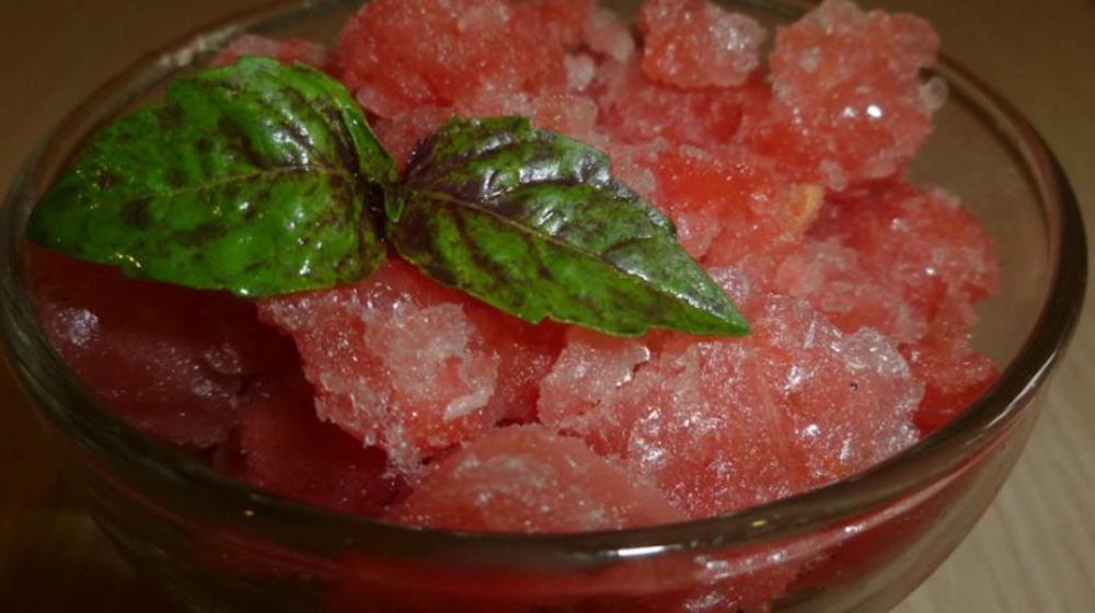 Как приготовить арбузный щербет