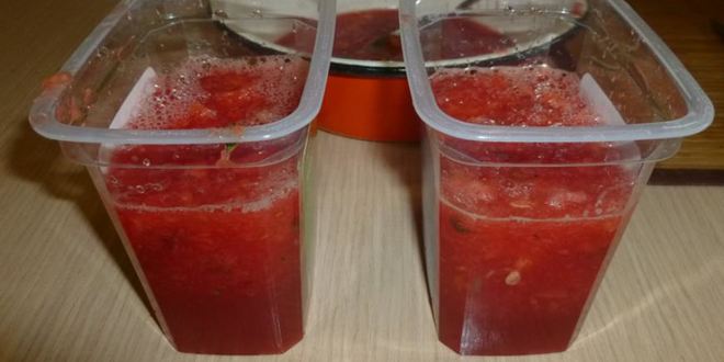 Рецепт арбузного щербета