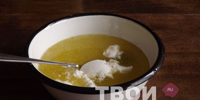 Рецепт лимонного щербета