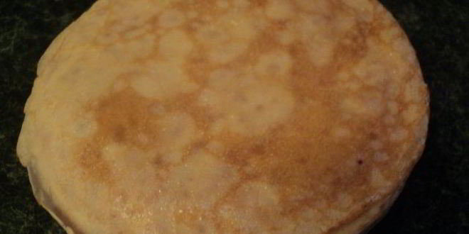 Рецепт блинного террина с ягодно-сливочным суфле