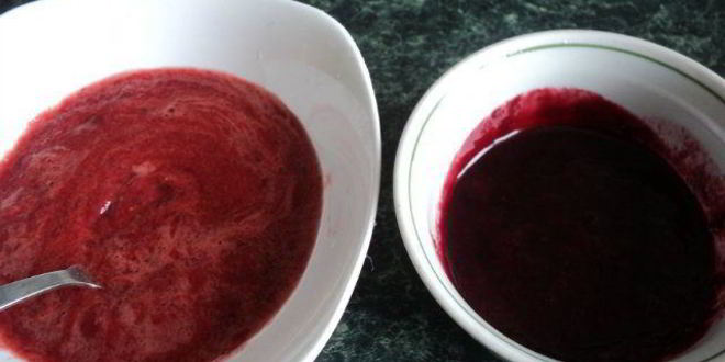 Рецепт блинного террина с ягодно-сливочным суфле