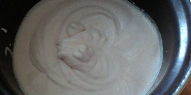 Рецепт блинного террина с ягодно-сливочным суфле