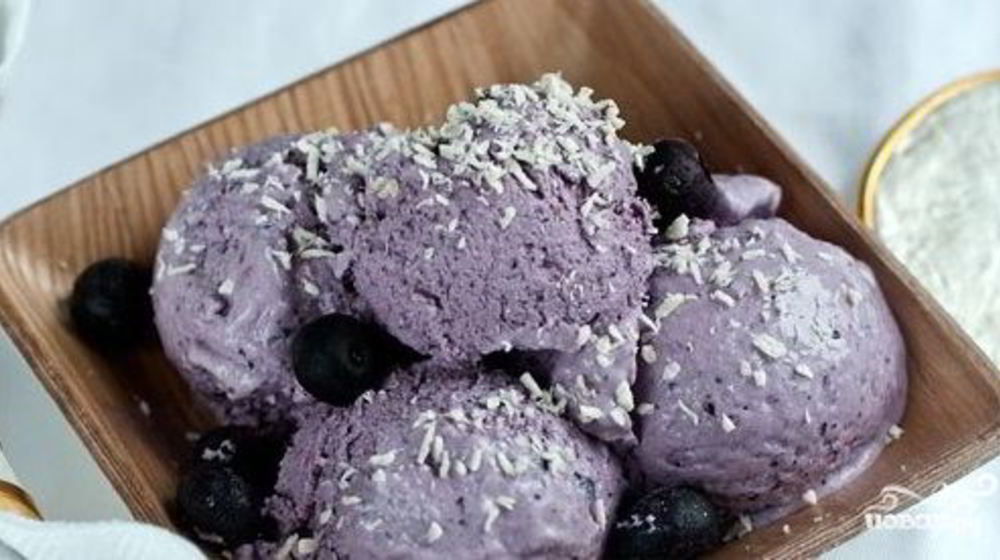 Как приготовить черничное суфле на маскарпоне